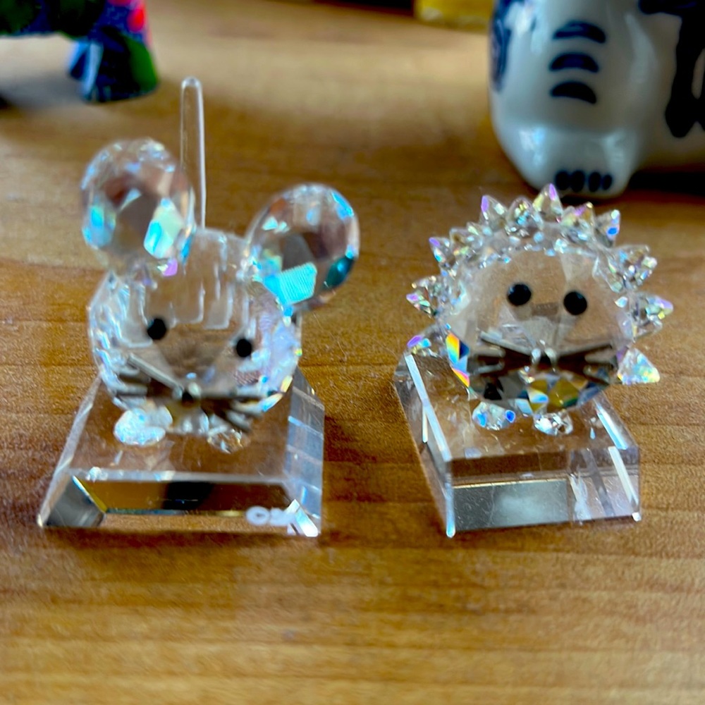 Swarovski mini figures
